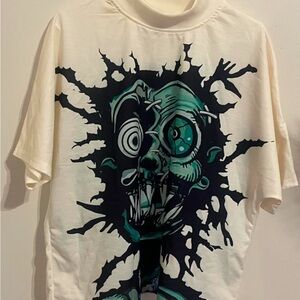 Graphic Tee with Abstract Design